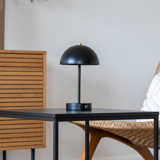 Artichok Lumi led tafellamp zwart - Ø16,5 x 25 cm