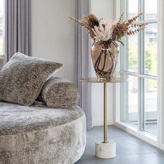 Artichok Manon ronde bijzettafel goud - Ø 41 cm