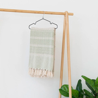 Artichok Melissa plaid groen/beige - 180 x 130 cm