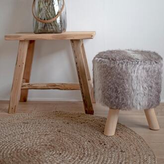 Artichok Milou jute vloerkleed naturel - Ø 150 cm Bruin