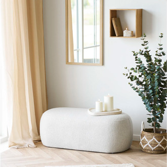 Artichok Nienke bankje zand - 100 x 38 cm