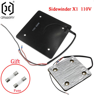 artillery Sidewinder SW-X1 And Genius 3D Printer 110V 220V Hot Bed Heating Cotton