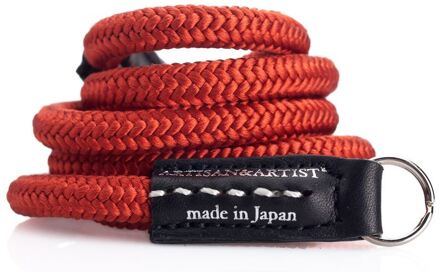 Artisan & Artist ACAM 301A Silk Camera Strap Red