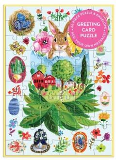 Artisanal Eggs Greeting Card Puzzle -  Galison (ISBN: 9780735384507)