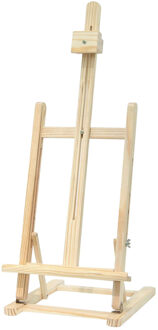 Artist & Co Hobby/schildermateriaal - schildersezel - verstelbaar - 56 cm - hout