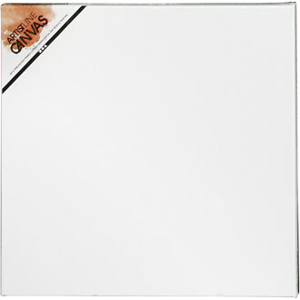 Artist & Co Schilders doek van canvas 30 x 30 cm - Schildersdoeken Wit