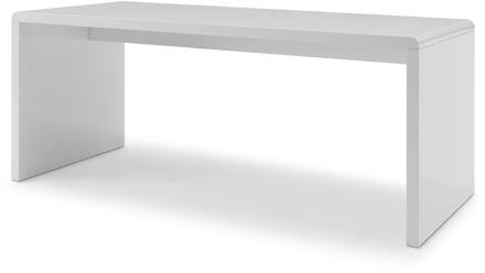 Artistiq Bureau 'Donovan' 180 x 80cm, kleur hoogglans wit - 180 x 80 cm
