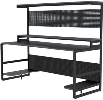 Artistiq Bureau 'Larssen' 180cm, kleur zwart - 180 cm