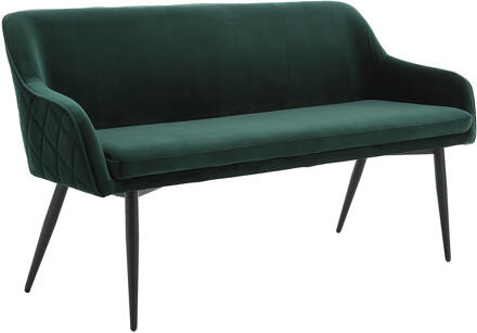 Artistiq Eetkamerbank 'Tynise' Velvet, kleur Groen