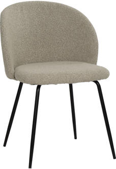 Artistiq Eetkamerstoel 'Keona' Structuurstof, kleur Taupe