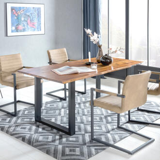 Artistiq Eettafel 'Sonya' Acaciahout, 180 x 90cm - 180 x 90 cm