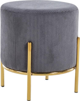 Artistiq Krukje 'Kenni' 35cm, kleur goud / grijs Donkergrijs