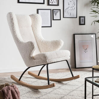 Artistiq Schommelstoel 'Benji' kleur wit