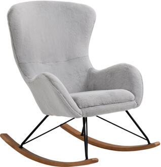 Artistiq Schommelstoel 'Chais' kleur lichtgrijs