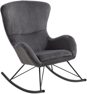 Artistiq Schommelstoel 'Timara' kleur donkergrijs