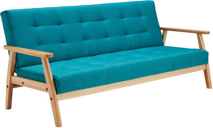 Artistiq Slaapbank 'Lilly', 190cm, kleur Petrol