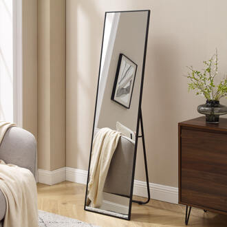 Artistiq Staande Spiegel 'Joselito' 150 x 40cm, kleur zwart