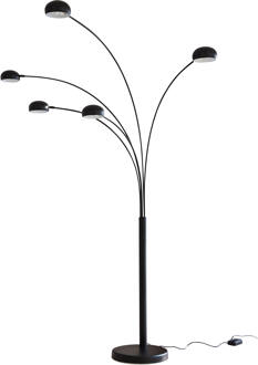 Artistiq Vloerlamp 'Gregor' 5-lamps, kleur Zwart