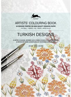 Artists colouring book / Turkish designs - Boek Pepin Press B.V., The (9460098010)