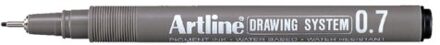 Artline Fineliner Drawing System 0,7 mm Wit