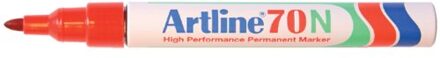 Artline Viltstift Artline 70 rond 1.5mm rood