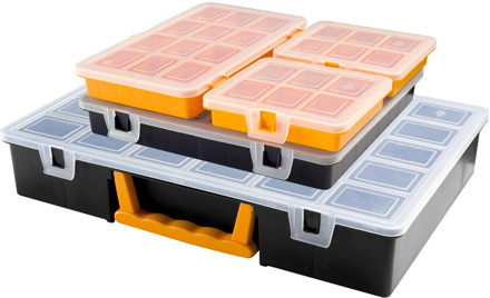 ArtPlast Aktieset Opbergkoffers | 5 Dozen | Assorti - 203060