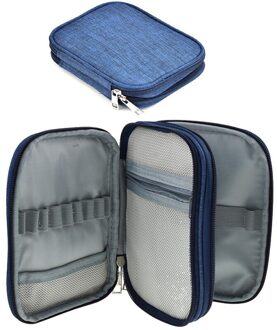 Arts Craft Haaknaald Set Ergonomische Garens Breien Naald Schaar Kit Diy Naaien Accessoires Met Opbergtas Empty opslagruimte zak 1