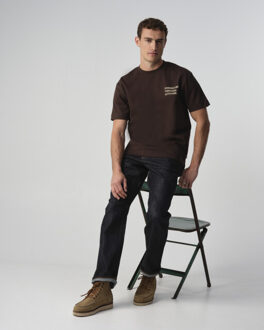 Arvin t-shirt met korte mouwen Bruin - L