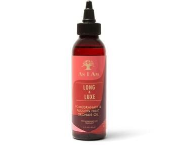 As I Am Haarolie As I Am Long And Luxe Pomegranate And Passion Fruit GroHair Oil 120 ml