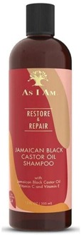As I Am Jamaicaanse Zwarte Castorolie Shampoo
