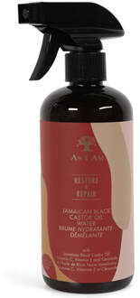 As I Am Jamaican Black Castor Oil Vegan Water with Ceramide and Vitamin C & E 473 ML