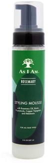 As I Am Rosemary Oil Styling Mousse 237ml