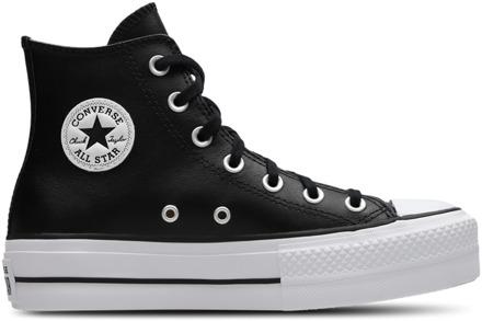 As Lift Hi - Sneaker hoog gekleed - Dames - Maat 38 - Zwart;Zwarte - Black/Black/White