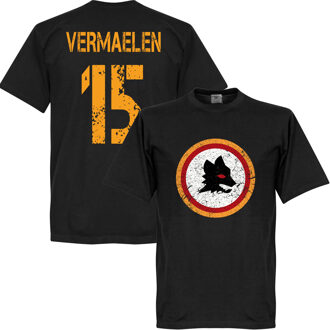 AS Roma Retro Vermaelen T-Shirt - XL
