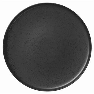 ASA Selection Bord Coppa Kuro Rond Porselein Zwart 26,5x26,5cm