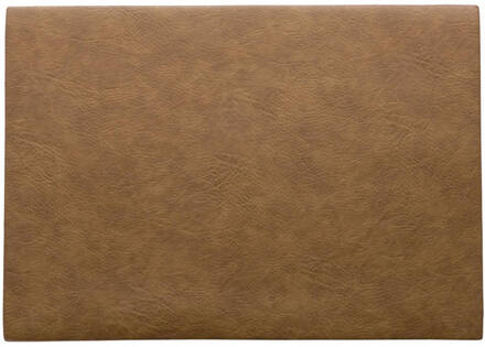 ASA Selection Placemat Leer Toffee 33 X 46 Cm Bruin