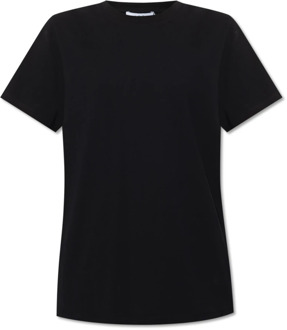 ‘Asadia’ T-shirt met logo IRO , Black , Dames - Xs,2Xs