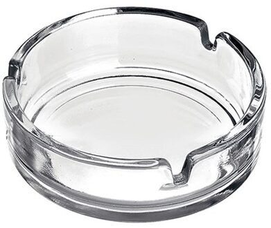 Asbak 11 cm transparant glas - Asbakken