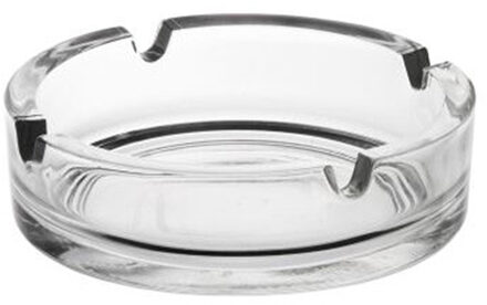 Asbak - glas - D11 cm - transparant - voor binnen en buiten