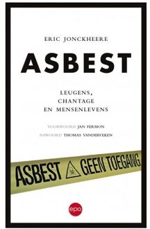 Asbest - Boek Eric Jonckheere (9462671184)