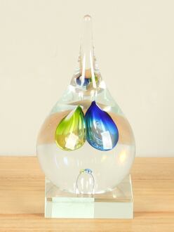 Asbestemming, gekleurde pegel met reservoir blauw/groen