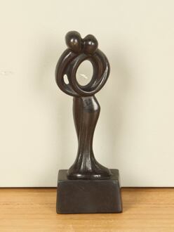 Asbestemming Togetherness brons, 17 cm