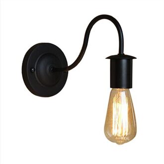 ASCELINA Amerikaanse Loft Retro Pastorale Creatieve Retro Eenvoudige Installatie Wandlamp Trap Gangpad Decoratieve Verlichting Smeedijzeren