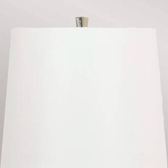 Ascent tafellamp, zwart, witte kap