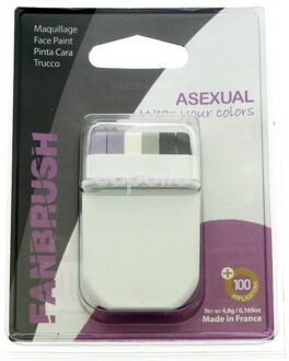Aseksueel vlag schmink stift Multi