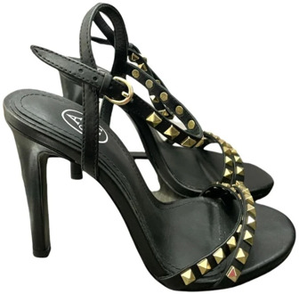 Ash Elegante hoge hak sandalen voor vrouwen ASH , Black , Dames - 38 EU