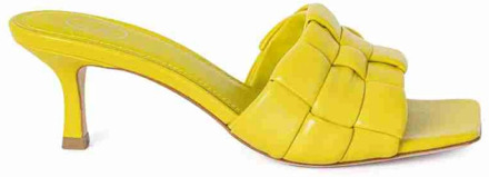 Ash Heeled Mules ASH , Yellow , Dames - 37 Eu,36 EU