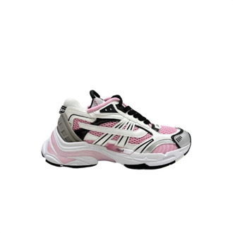 Ash Race Sneakers - Zilver/Zwart/Wit/BubbleGum ASH , Pink , Dames - 39 Eu,36 Eu,37 Eu,38 EU