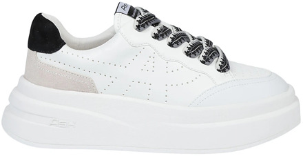 Ash Witte/Zwarte Impulsbis Sneakers ASH , White , Dames - 37 Eu,38 Eu,36 Eu,40 Eu,39 EU
