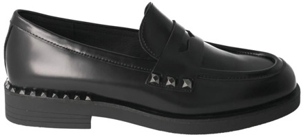 Ash Zwarte Whisperstu Mocassin voor vrouwen ASH , Black , Dames - 40 EU